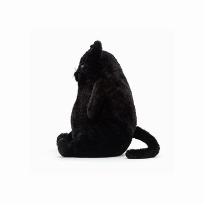 Jellycat Amore Black Cat Australia | 530126YGF